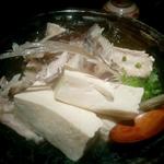 旬菜処 びいどろ - シチューマチの頭と島豆腐のマース煮