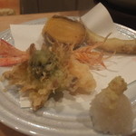 馳走や直 - わかさぎなどの天ぷら