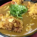 極楽うどん TKU - 鶏天カレーうどん