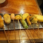 大衆酒場 天しーさー - 串10本です