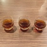 中国料理マスキ - 紹興酒・老酒飲み比べ