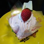 相模原菓子工房 ら・ふらんす - 苺のモンブラン