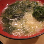 金沢まいもん寿司 - にぎり１１貫についているみそ汁