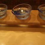 金沢まいもん寿司 - 石川の飲み比べ３種