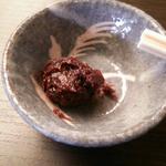 かんだやぶそば - そば味噌（お通し）