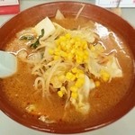 リトルくん太郎 - リトルくん太郎＠福島　からしみそラーメン・中辛