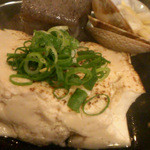 たこ焼きとおでん 石橋 - 焼き豆腐とこんにゃくのおでん！