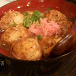 たこ焼きとおでん 石橋 - 出汁たこ焼き