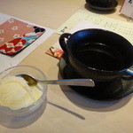 寿し翔 - アイスクリームとコーヒー