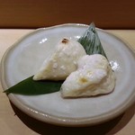 すし幸徳 - 河豚白子焼