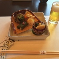 太田なわのれん - 先付  季節を感じます