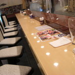 金沢まいもん寿司 - カウンター