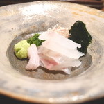 神楽坂 石かわ - 平目（青森）