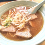 中華菜家 黄河 - みそラーメン 叉焼トッピング♪