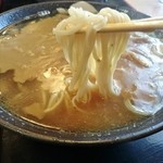 大盛庵 - 素麺のような独特の麺です（カレー中華）