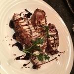 とんかつ マンジェ - マスカルポーネチーズと生ハム包みとんかつ バルサミコ味