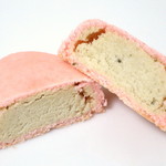 鼓月 - 桜まんじゅう 花嵐山（断面）