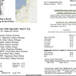 Storto's Deli & Sandwich Shop - 現在の品書き