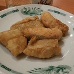 日高屋 - カレイ魚の唐揚げ 250円