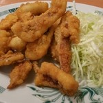 日高屋 - イカ揚げ 300円