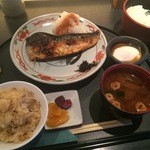 鯖の塩焼き