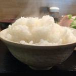 ごはんカフェ きなこ - 2016.3.5　おかわりも山盛りで。おかわりも湯気が♪