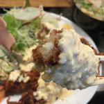 ごはんカフェ きなこ - 2016.3.5　有頭海老フライ・リフト！新メニューの数量限定！有頭海老フライ定食 900円(税込)
      