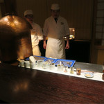 北新地　串かつ凡 - 店内