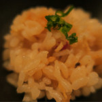 北新地　串かつ凡 - ふぐの炊き込みごはん