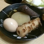 弐番家 - ミニおでんセット400円　※2015年10月