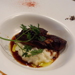 Le Petit Courageux - フォアグラのソテー
      リゾットがよく合う