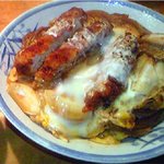 Katei Ryourisakai - 一度食べたらファンになってしまう、ジューシーなカツ丼。（携帯の画像で申し訳ありません。）