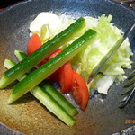 焼肉 大貫 - 生野菜サラダ