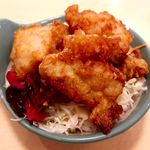 華屋与兵衛 - (朝食バイキング) からあげ丼