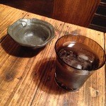 屋根裏 貘 - 灰皿＆お冷