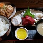 Koryouri Shun - 旬定食（1300円）です。