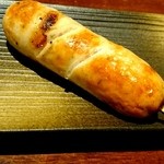 炭寅 - 酒家鶏処 炭寅  みつせ鶏のソーセージ　fromグリーンロール