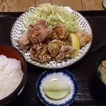 おふくと虎吉 - 2016/2/28　唐揚げ定食税込み￥１０２６