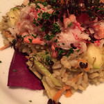 代官町バール - ズワイガニとお米のサラダ