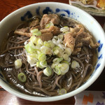 吾妻屋 - 肉そば ¥680