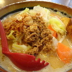 麺屋壱正 - 北海道味噌野菜ラーメン(840円)