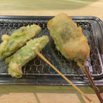 串ゆう - ししとう＆マグロ海苔わさび