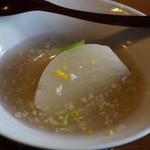 和食CAFE 慈現 - 【カブの餡かけ】