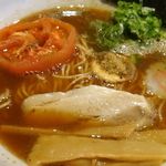 つけ麺 天下 - 太陽のローストトマトラーメン仁麺魚(岐阜県北方町)食彩品館.jp撮影