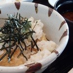 ひさご - カウンターでのランチコース(\3,150)天バラ