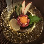 Matasaburo - 特選タンのユッケ風　1,450円