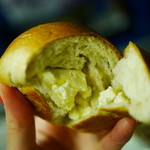 Pan Koubou Ando - 2016/3　ベーグルリームチーズ（断面）