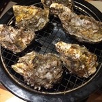 かき小屋 - 焼き牡蠣