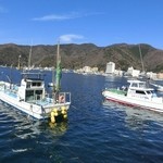 Marukichi Shokudou - お店の前が小さな漁港☆