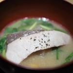 神保町 傳 - ブリと大根の粕汁
      